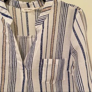 Casual stripped dress